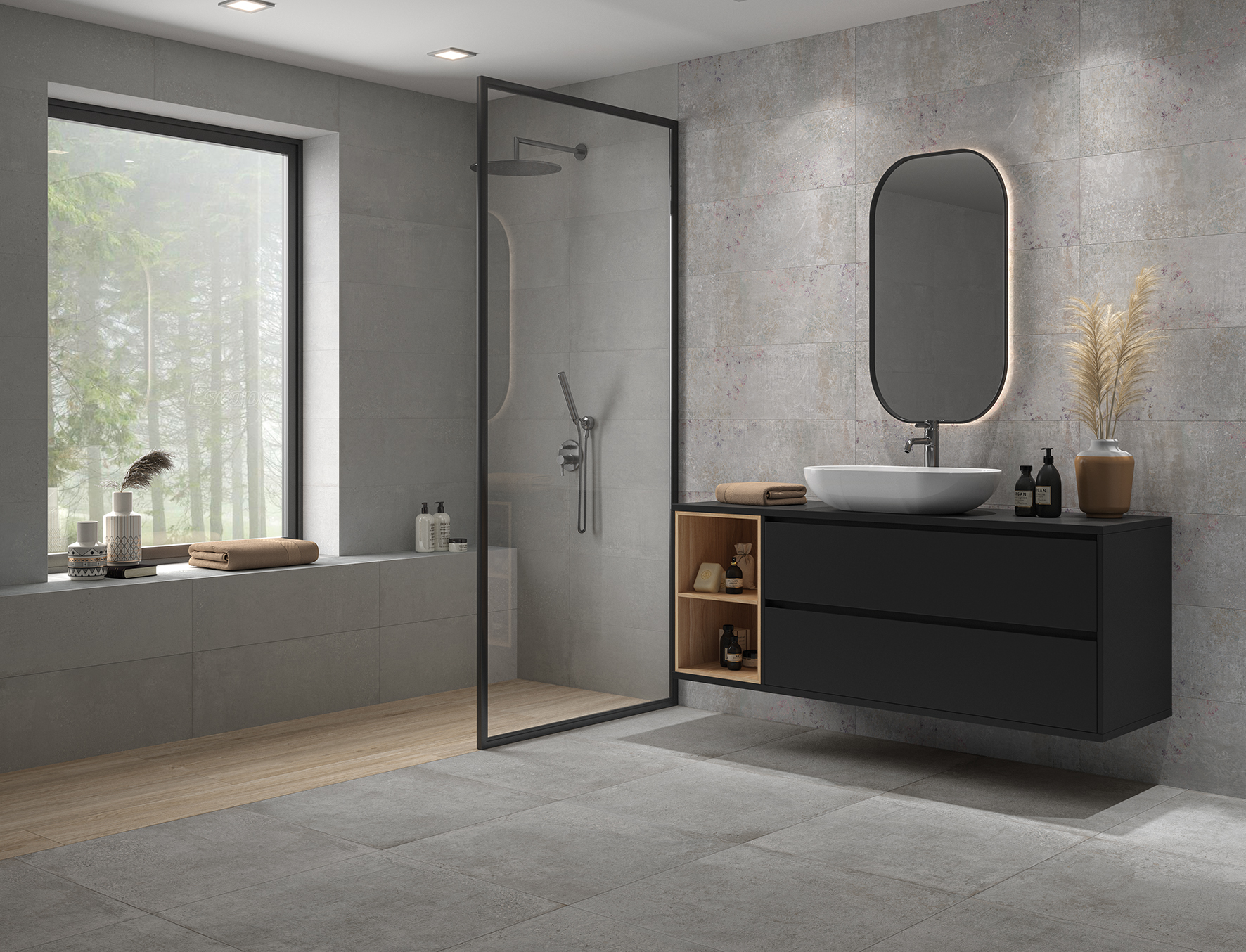 Boulevard Gris - Tile