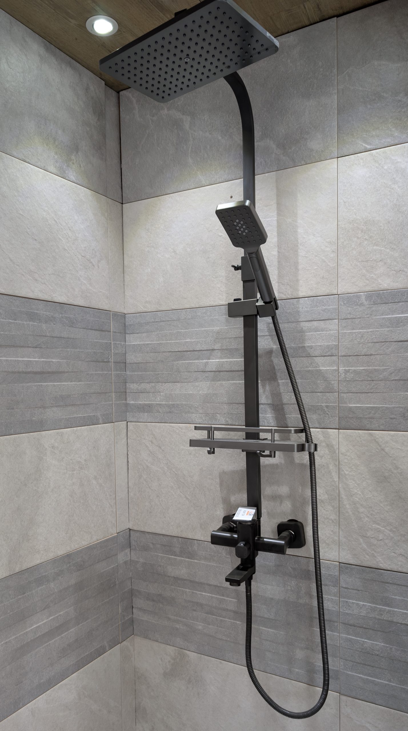 Shower Faucet - Dark Grey